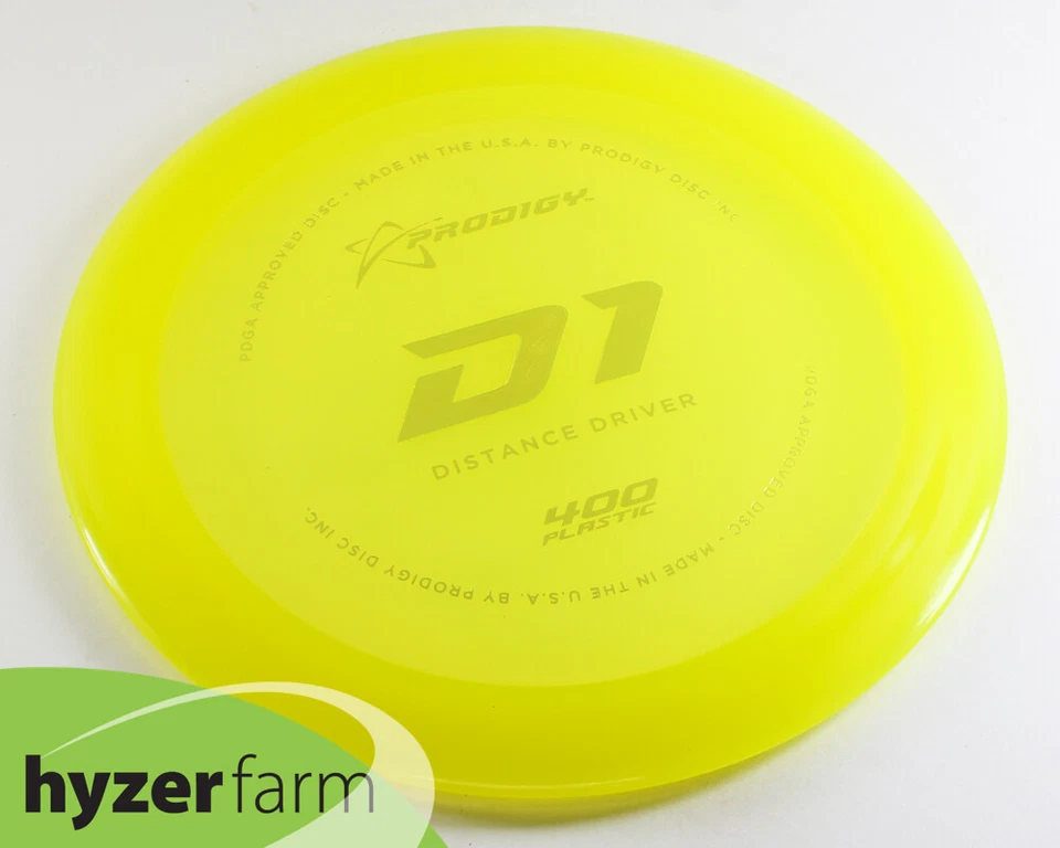 Prodigy D1 400 *pick your weight & color* Hyzer Farm disc golf distance driver - Image 1 of 1
