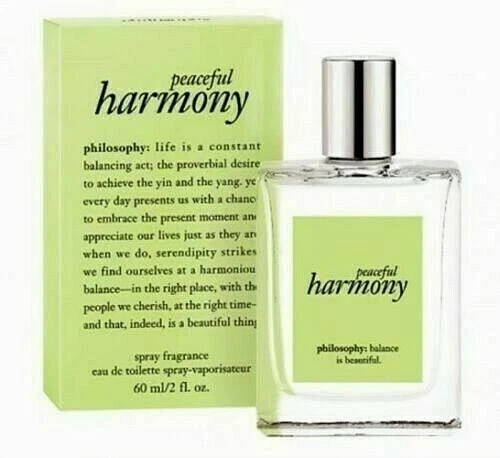 Philosophy Peaceful Harmony Spray Eau De Toilette 2 oz-60 ml Para Mujer Nuevo. Foto 1 de 1