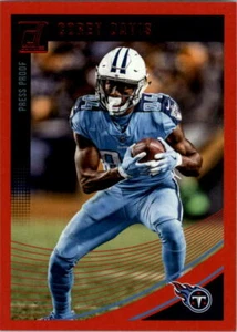 2018 Donruss - COREY DAVIS #282 red press proof - Tennessee Titans 🏈 - Picture 1 of 1