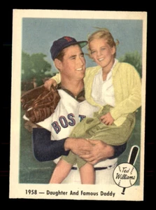 1959 Fleer Ted Williams #64 1958 - Daughter and Famous Daddy NM - Picture 1 of 2