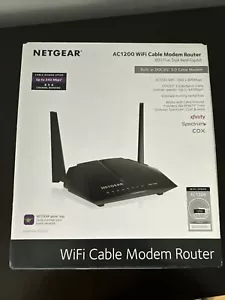 NETGEAR AC1200 Cable Modem WiFi Router Dual Band C6220 - Picture 1 of 1