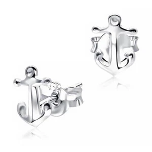 Clous d'oreille argent Ancre Marine - Imagen 1 de 1