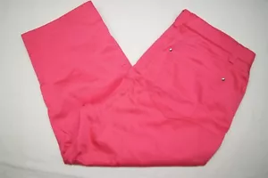 Pantalones para mujer Haggar Petites Capri talla 10P elásticos rosa - Imagen 1 de 9