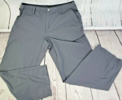 Marmot Hiking Pants Men's Size 36 Short (34x30) Gray Pockets Lightweight F80950S - Image 1 of 4