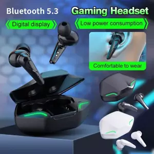 X15 pro Game Wireless Bluetooth 5.3 TWS Earbuds Stereo Headphones w microphones - Picture 1 of 8