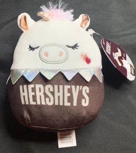 Peluche Squishmallow Hersheys 5" Sofía El Unicornio San Valentín Kellytoy - Imagen 1 de 8