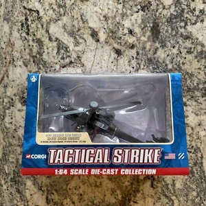Corgi Tactical Strike 1:64 SCALE DIE-CAST AH-64 Apache Longbow Helicopter NEW - Picture 1 of 9