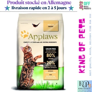 Applaws Katzentrockenfutter Huhn für Erwachsene & Reife Katzen, 7,5kg - Bild 1 von 6