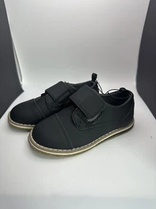 Toddler Adonis Derby Shoes Black- Cat & Jack - Picture 1 of 5