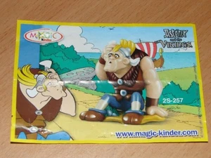 KINDER 2S-257 ASTERIX VIKINGS OLAF BPZ VARIANTE EE - Photo 1/1