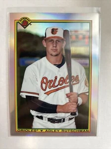 2019 Bowman Chrome Adley Rutschman 1990 Bowman Prospect Refractor #90B-AR - Picture 1 of 6