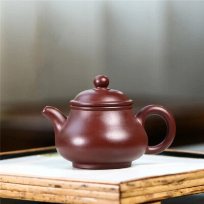 Handmade Tea Pot Pan Pot Marked Chinese Real Yixing Zisha Pot Kungfu Tea Pot New - Image 1 of 4