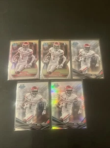 Nathaniel Dell 2022 Bowman University 5 Rookie Football Card Lot - Picture 1 of 1