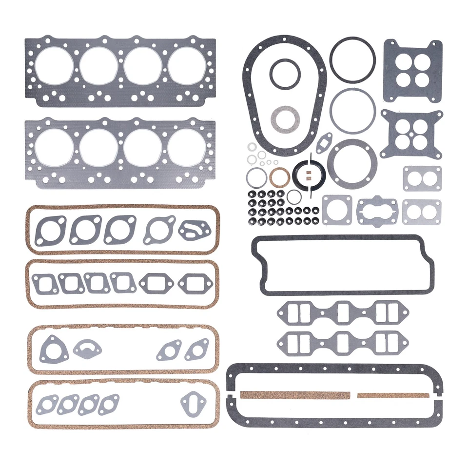 Juego de juntas de motor 55 56 57 58 59 60 61 62 63 64 Studebaker 224 259 289 V8 NUEVO Foto 1 de 4