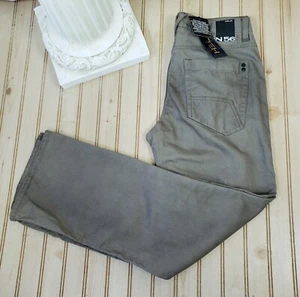 NWT Helix N56 Mens Size 30 x 30 Brown/Tan Relaxed Fit Straight Leg Jeans Pants - Picture 1 of 10