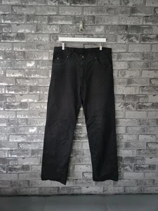 Lee Brooklyn Black Jeans Men’s W36 L32 Straight Leg Cotton Denim - Picture 1 of 13