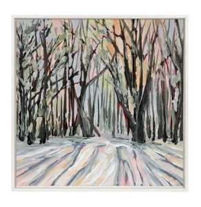 Kate & Laurel All Things Decor 30"x30" Sylvie Vermont Framed Canvas Wall - Picture 1 of 4
