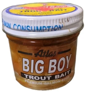 Atlas Mike's Big Boy Trout Bait Premium Salmon Eggs - Picture 1 of 3