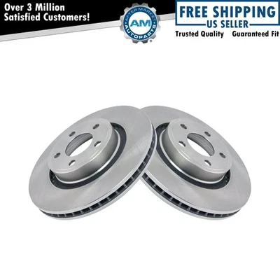 Front Brake Rotors Set For 2015-2020 Ford Mustang - Image 1 of 3