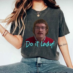 Chit Do It Lady T-Shirt, Viral TikTok Quote Tee, Motivational Shirt for Women, F - Picture 1 of 2