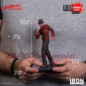 Iron Studios 1/10 Freddy Krueger Resin Statue Modell auf Lager NEU - Bild 1 von 12