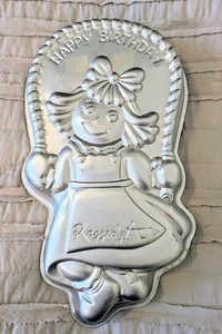 Vintage Wilton 1981 “Happy Birthday Raggedy Ann” Cake Pan - Picture 1 of 6