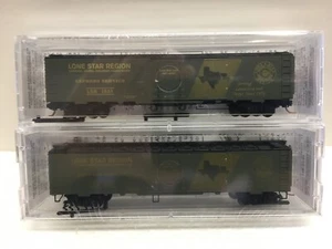 N Scale Micro Trains Special Run 01-04 Lone Star Region Express Reefer 2-Pack - Picture 1 of 3