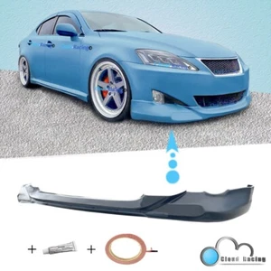 1pc For 06 07 08 Lexus IS250 IS350 Front Spoiler Splitter Bumper Lip Urethane - Picture 1 of 1