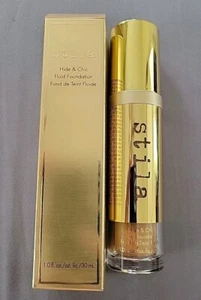 Stila * fondotinta fluido Hide & Chic * 1 oncia (formato intero) * TAN 3 * nuovo con scatola - Foto 1 di 4