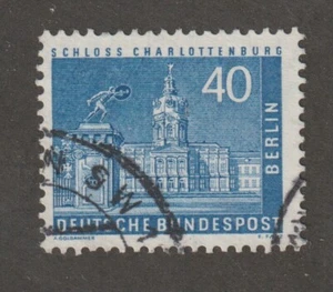 Germany (Berlin) 1957 #9N131 Charlottenburg Castle - Used - Picture 1 of 2