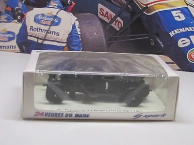 SPARK - LE MANS 1929 WINNERS  -BENTLEY SPEED SIX  - 1 /43 SCALE MODEL CAR 43LM29 - Image 1 of 4