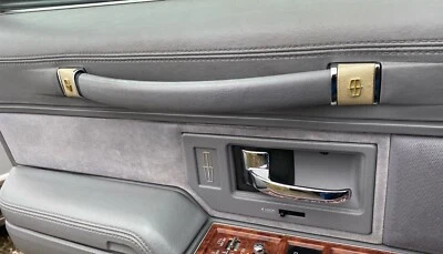 Tapas de extremo de correa para tirar de puerta Lincoln Towncar 90-94 - ¡¡Nuevos colores personalizados!! - 8 tapas Foto 1 de 4