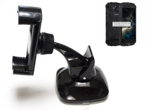 Car holder windshield dashboard for Doogee S60 Lite Smartphone mount bracket - Picture 1 of 6