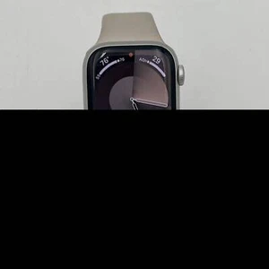 Unlocked Apple Watch Series 9 41MM Silver Aluminum Starlight Band MRHN3LW/A - Zdjęcie 1 z 10