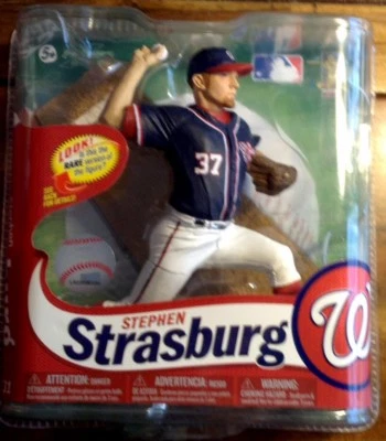 WASHINGTON NATIONALS #37 Stephen Strasburg WITH PITCHERS MOUND STAND. NIP  - Image 1 of 2
