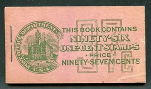 US Scott BK42 Post office FRESH Booklet 16 panes 424d - Picture 1 of 1