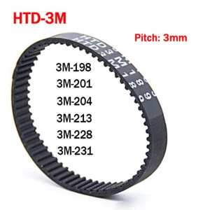 1x HTD3-M-201/204/213/228/231 Synchronous Belt Sprocket Close Loop Width 10/15mm - Picture 1 of 5