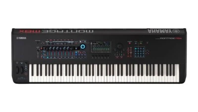 Yamaha Montage M8x 88 GEX Key Synthesizer Keyboard Flagship M8 Color Black japan - Image 1 of 4