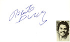 Roberto Duran Signed Auto 3X5 Index Card