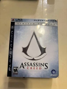 ASSASSIN'S CREED EDICIÓN LIMITADA PS3 FIGURA FUNDA HOJALATA DISCO EXTRA - Imagen 1 de 10