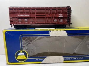 AHM Roco - HO Scale - Pennsylvania RR 40’ Stock Cattle Car - PRR 135427 - Nice! - Picture 1 of 13
