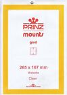 Prinz/Scott Stamp Mount Strips 265x167 mm For Miscellaneous US Sheetlets Clear 5