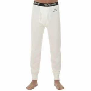 Men's Heavyweight Cotton Thermal Bottom 2XL/2XG (44"-46") Natural WM8321 - Picture 1 of 3