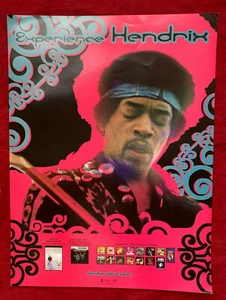PÓSTER PROMOCIONAL EXPERIENCIA JIMI HENDRIX 2005 EE. UU. 18" X 24" COMO NUEVO- - Imagen 1 de 1