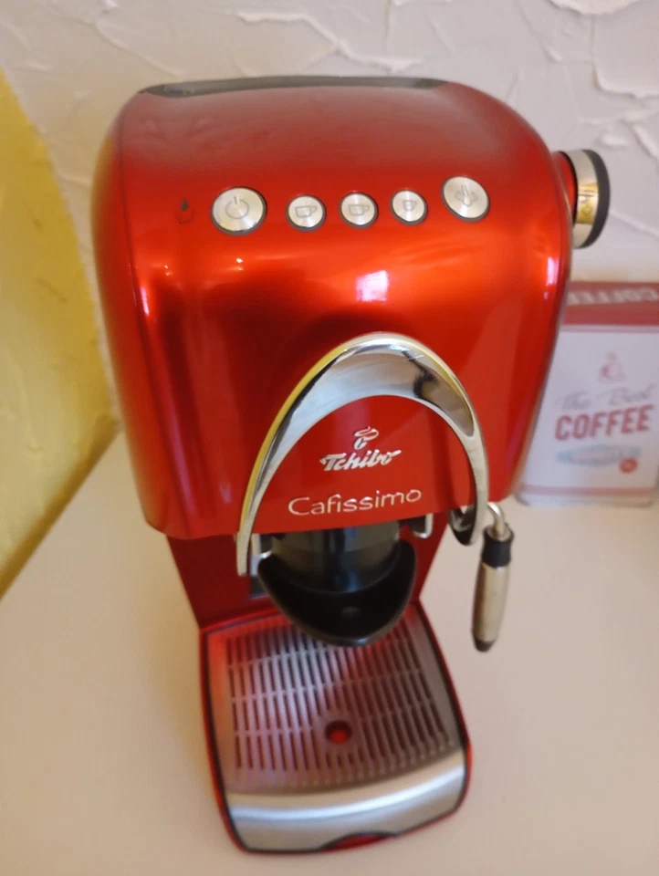 Tchibo Cafissimo Classic, Kapselmaschine, Rot mit Anleitung - Bild 1 von 4