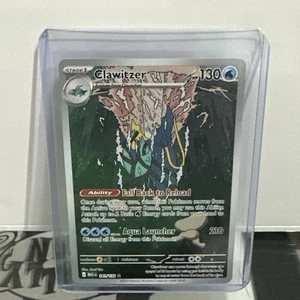 Pokemon TCG Clawitzer 141/132 2025 Mega Evolution Illustration Rare Card - NM - Picture 1 of 2