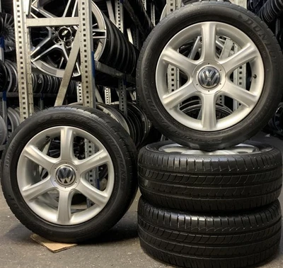 4x Original VW Sommerräder 205/55 R16 91H - für New Beetle 2301 - Bild 1 von 4