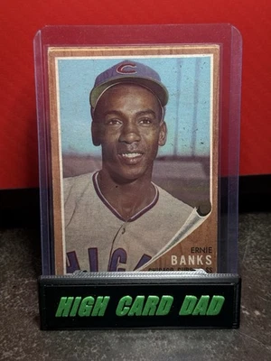 1962 Topps - Ernie Banks #25 - Image 1 of 2