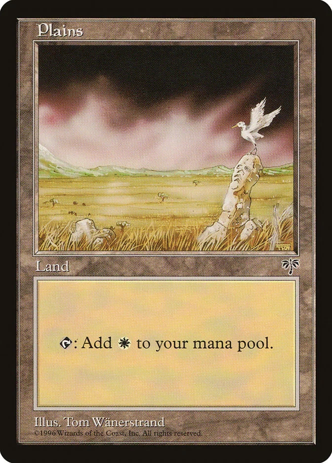 Plains (334) [Mirage] Magic MTG - Image 1 of 1
