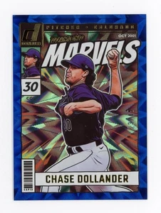 Donruss Chase Dollander Rookie RC 2024 Diamond Marvels color púrpura coincidencia #/49 - Imagen 1 de 2